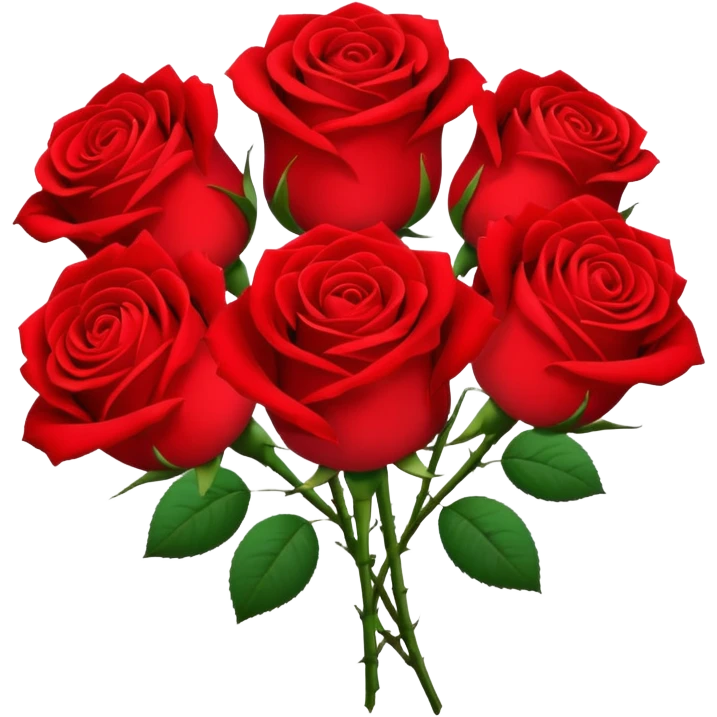 A bunch of red roses with a note that says Linnea emoji