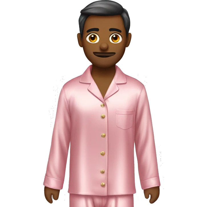 Satin pyjama  emoji