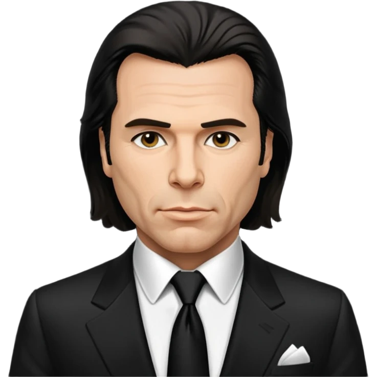 John Travolta as Vincent Vega in Pulp Fiction emoji