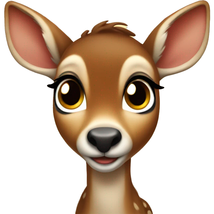 a cute bambi  emoji