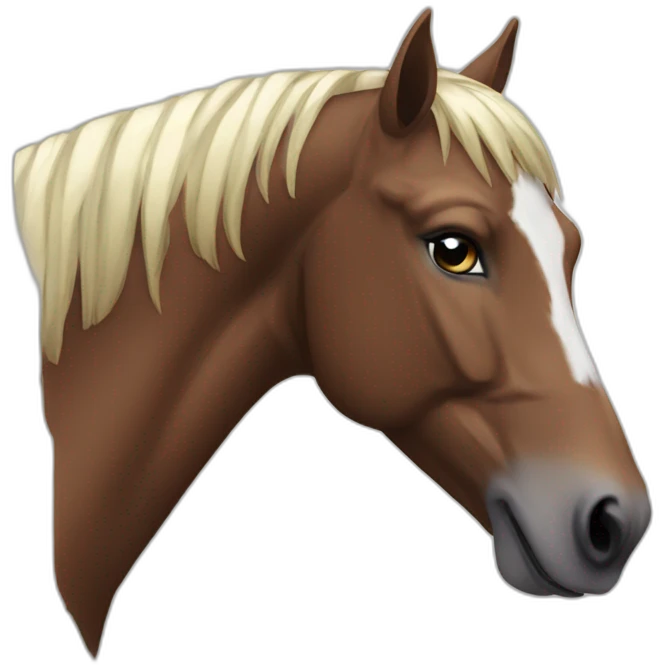 horse frison emoji