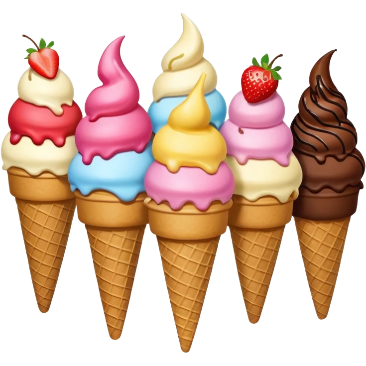 Cones emoji
