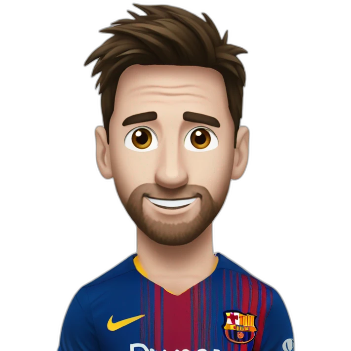 messi qui met un but emoji