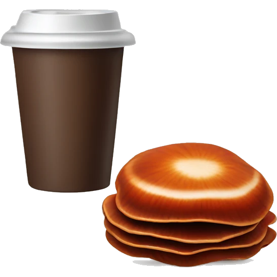 Reishi and coffee emoji