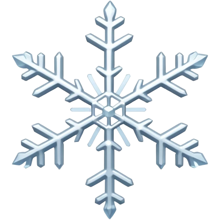 снежинка emoji