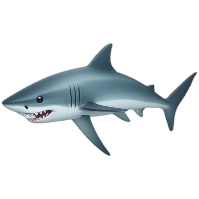 Requin avec un couteau  emoji