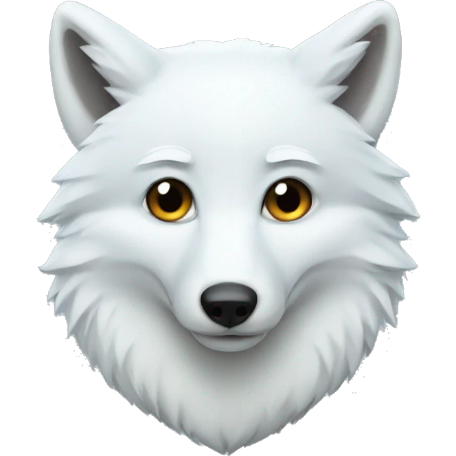 polar fox emoji