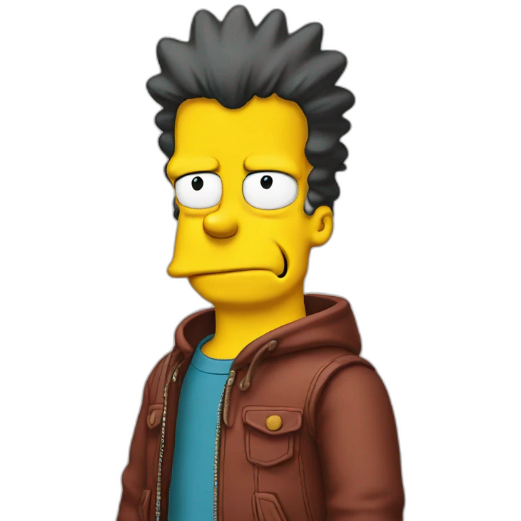 Bart Simpson emoji
