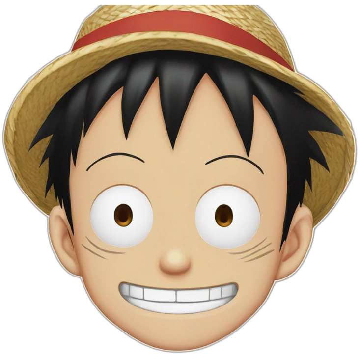 Monkey D luffy emoji