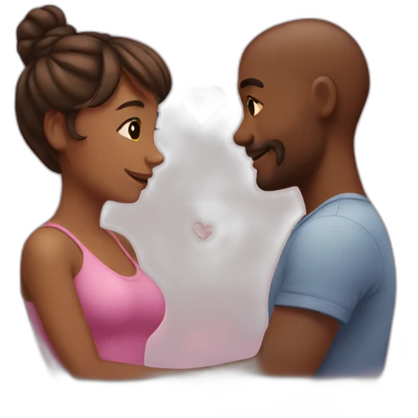 The concept of love emoji