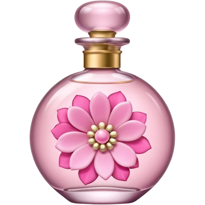 pink elegant perfume emoji