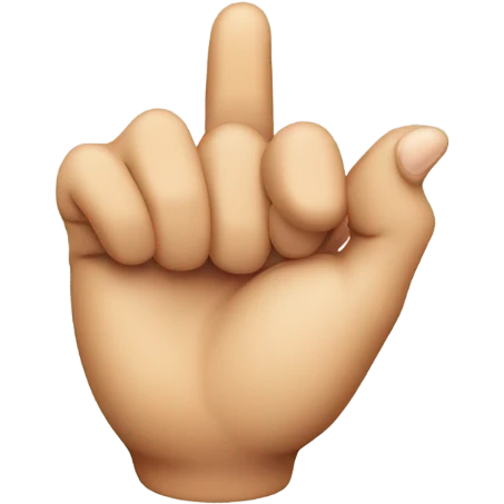 finger covering mouth emoji