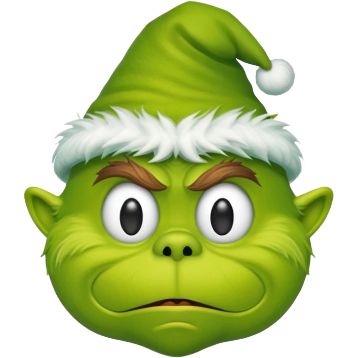Erstelle mir ein grinch Emoji  emoji