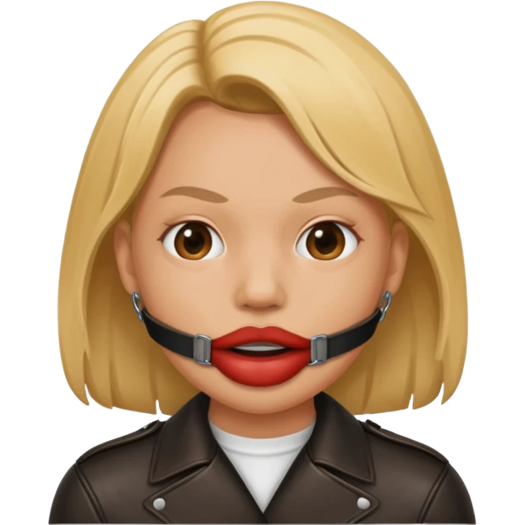 Ballgagged emoji