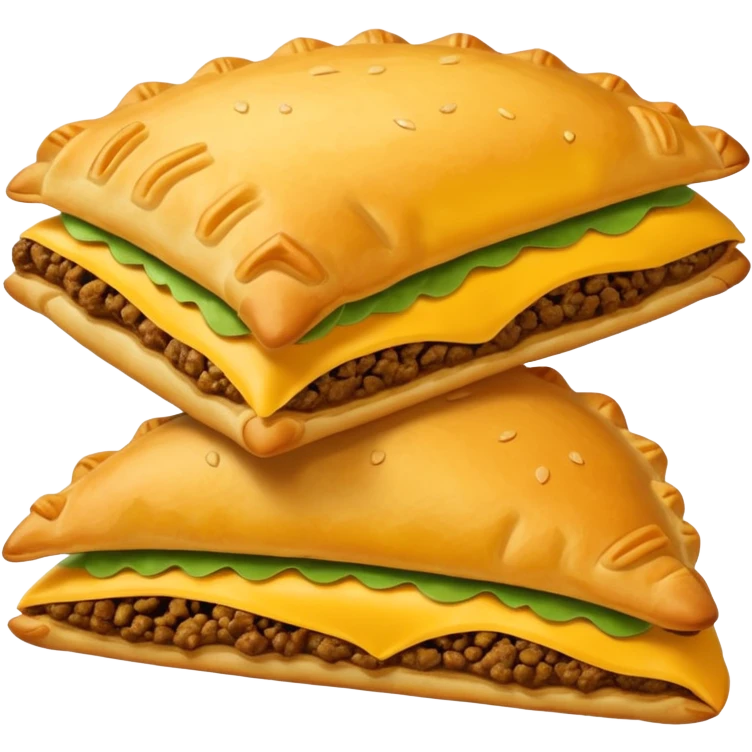 Jamaican beef patty emoji