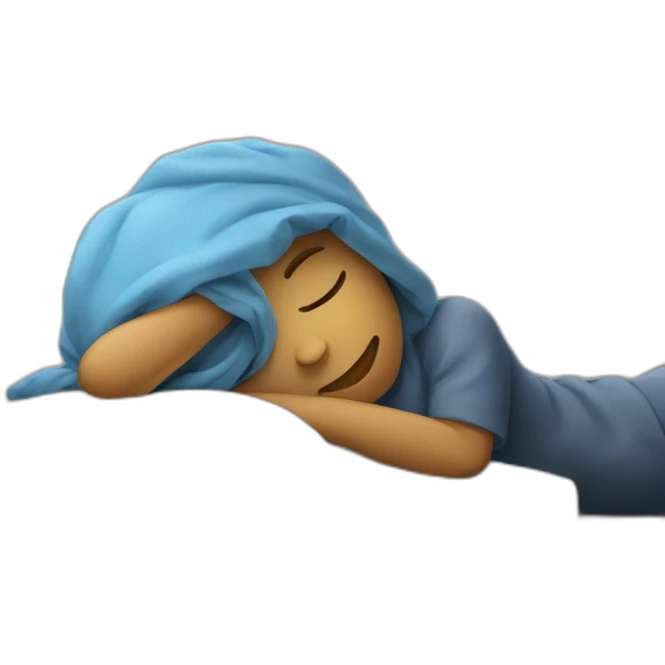 Un livre qui est en train de dormir emoji