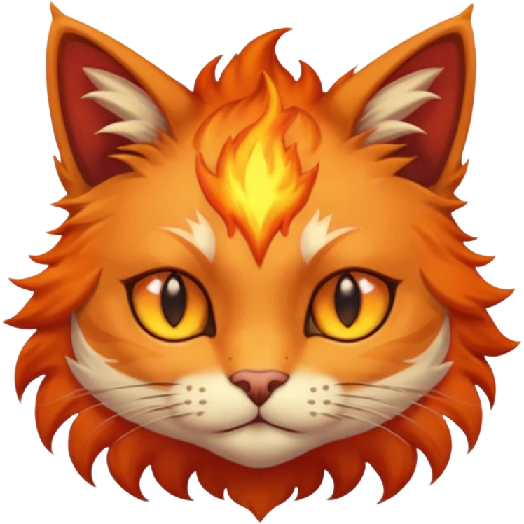 un gato elemental emoji