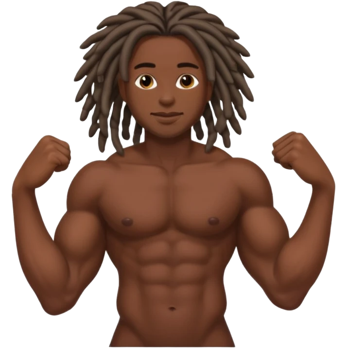Big ass naked black locs emoji