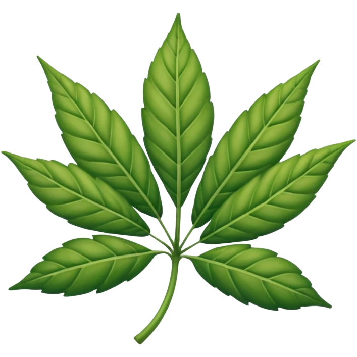 Hoja de mariguana emoji