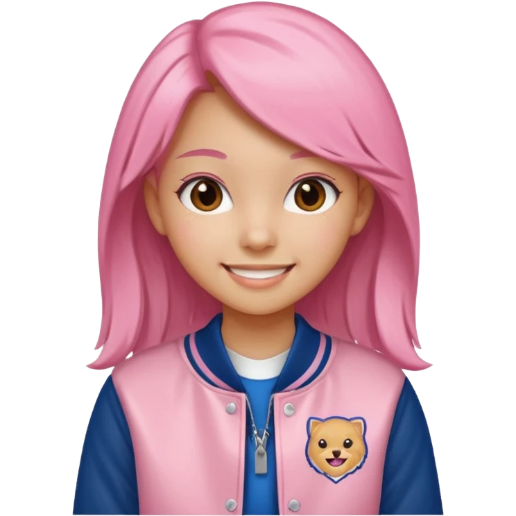 Pink highschool emoji