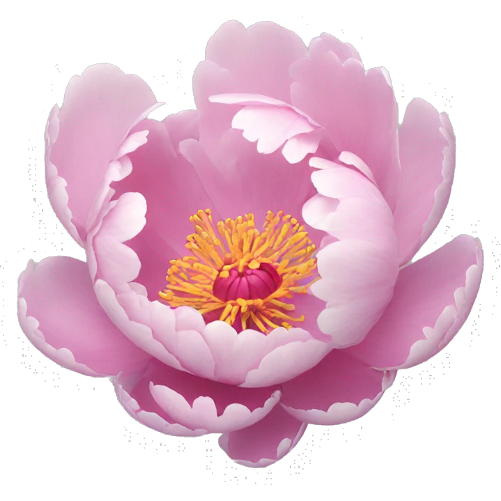 peony flower emoji