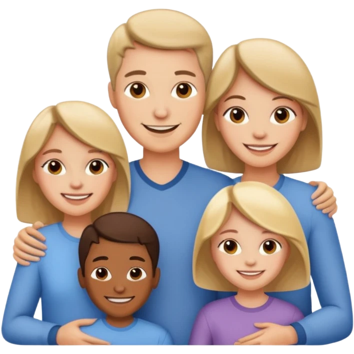 family with two mothers and two children emoji