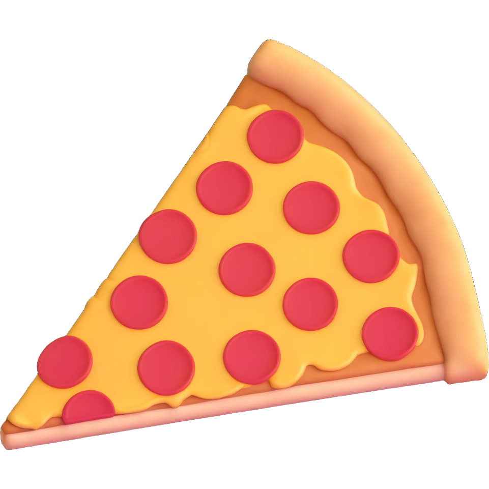 slice of pizza emoji