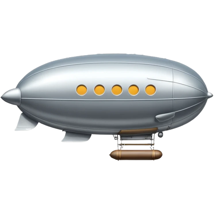 flying zeppelin  emoji