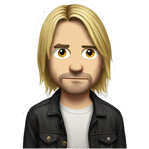 Kurt Cobain emoji