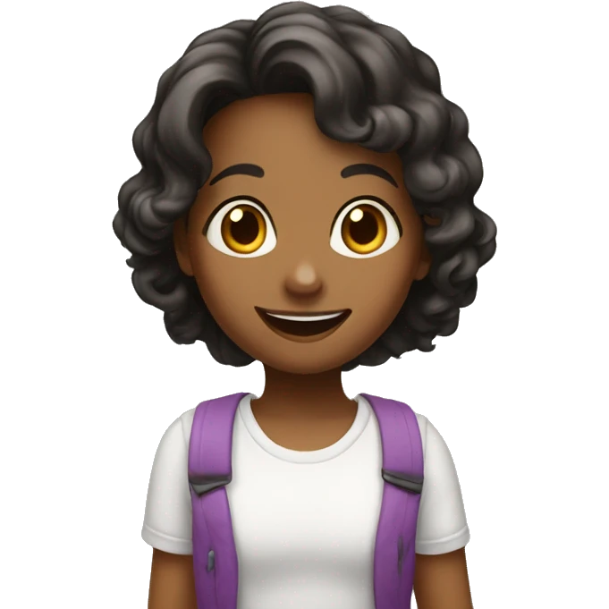 Veronica happy children  emoji