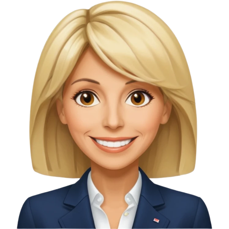 Brigitte macron emoji