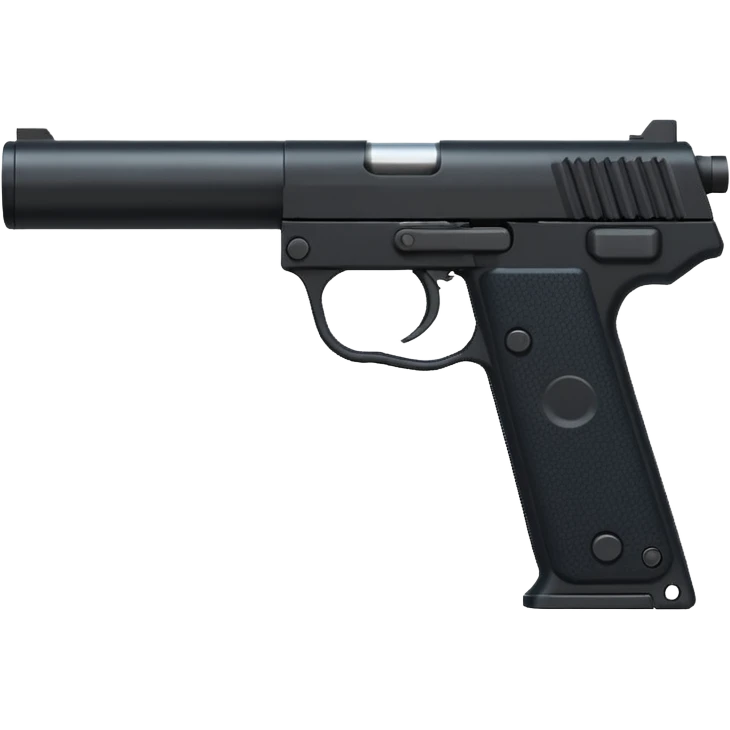 realistic usp-s with long silencer emoji