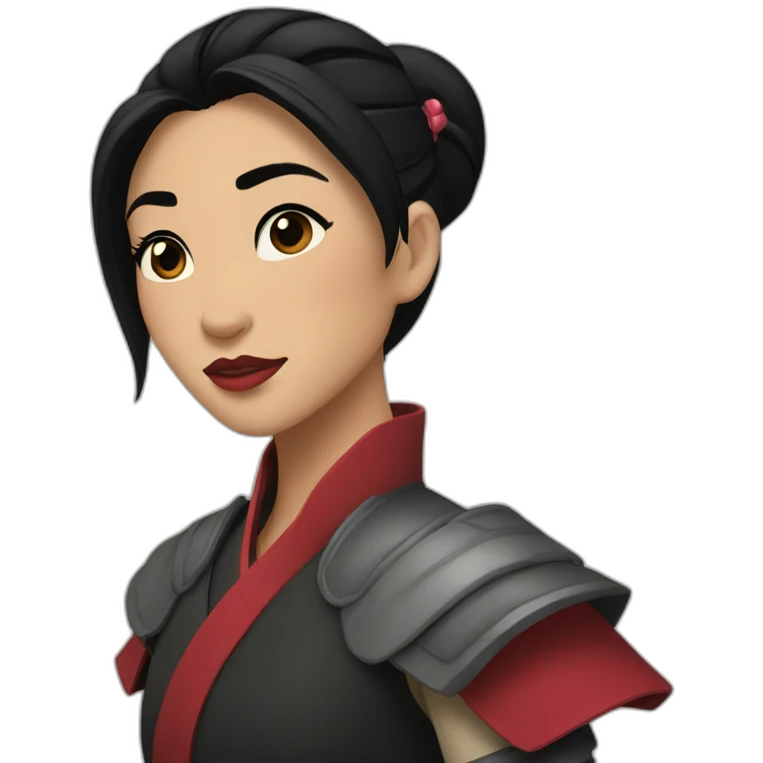Blak mulan emoji