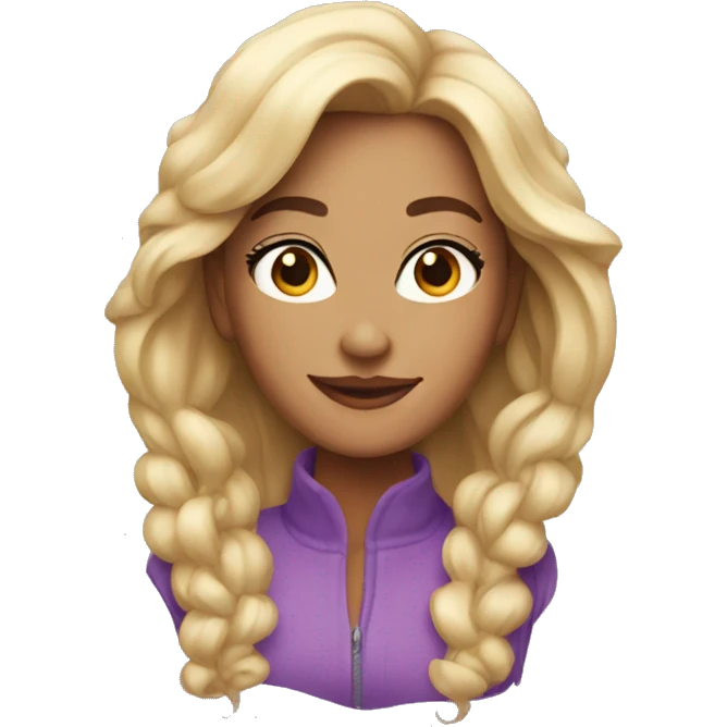 Pretty woman emoji