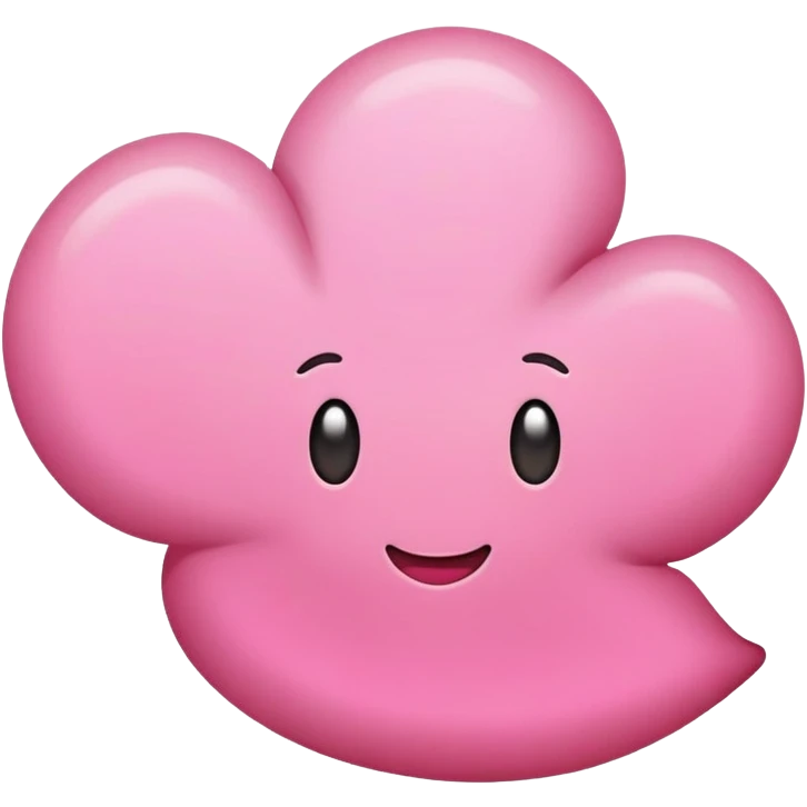 pink petal poop  emoji
