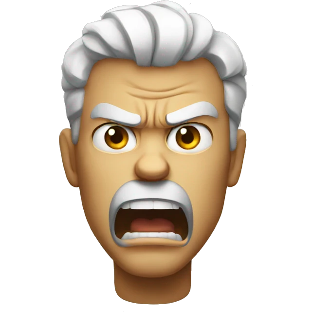 Angry emoji