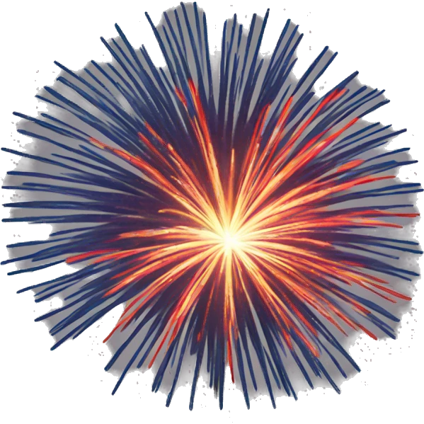 Fireworks emoji