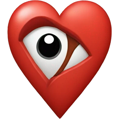 half heart emoji