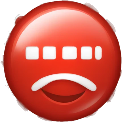 red sell button sign emoji
