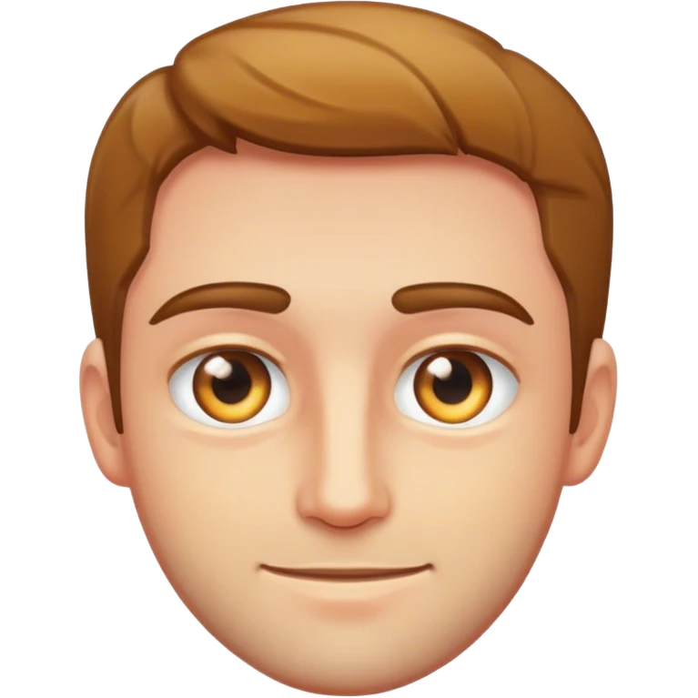 Man with hazel eyes emoji