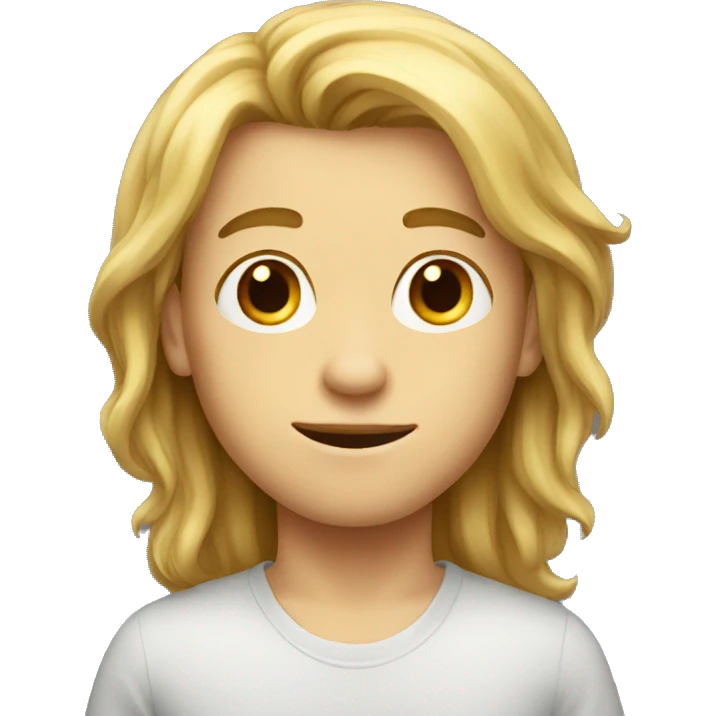 long-hair-boy emoji