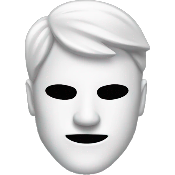 Masked man emoji