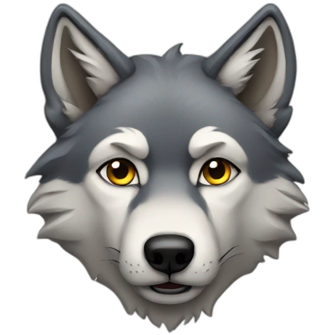 Wolf emoji