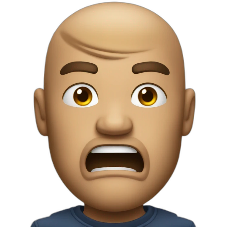 raging fury emoji