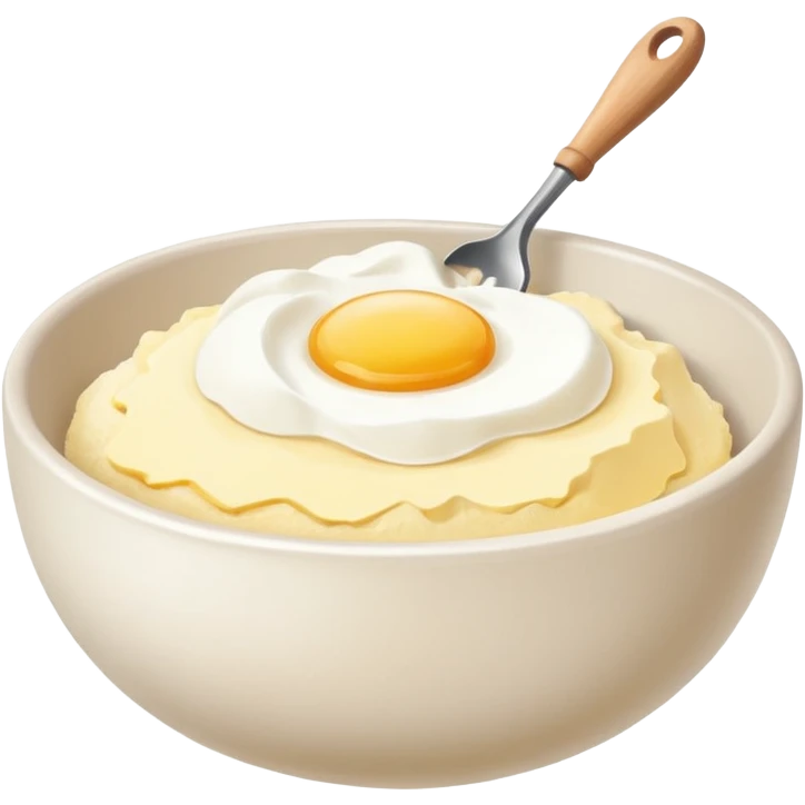 baking ingredients before preparation emoji