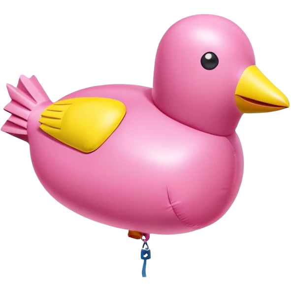 spam meat inflatable bird balloon emoji