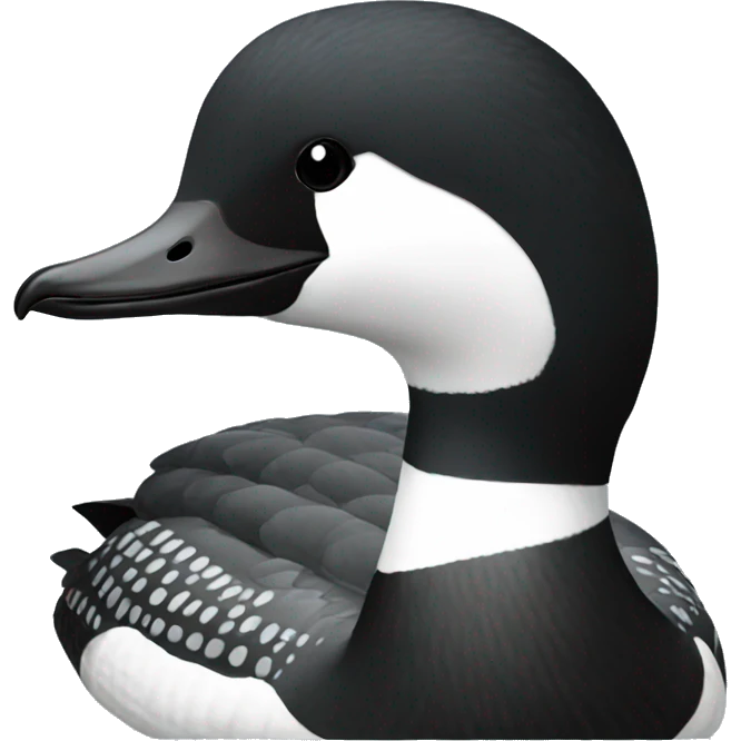 Common loon emoji