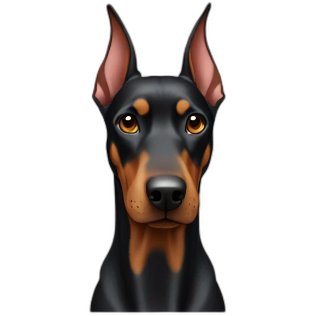 iphone doberman emoji