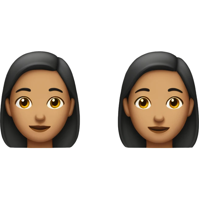 Left one is a chihaua right one is a woman emoji