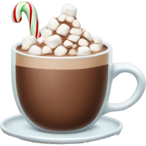 christmas hot chocolate  emoji